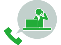 電話サポート
