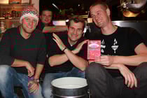 (v.l. Andi, Milan, Mario, Pingo)