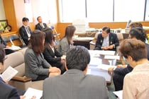 桝屋厚生労働副大臣へ要望