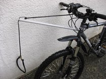 Kunstoffrohr als Bike-Antenne