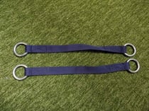 Zuggurte aus Gurtbändern mit eingenähten Metallringen