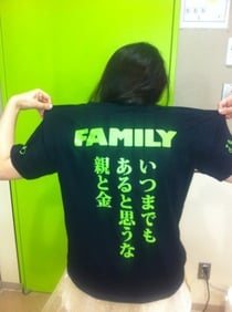 後半MCで話題になった、みぃちゃんのTシャツに書かれた言葉