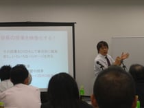 いつもの塾長パワートークが炸裂!