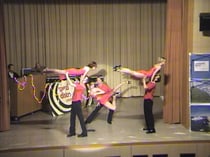 Let´s dance mit "Time of my life" zum Auftritt