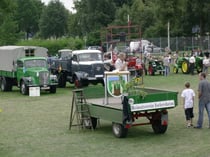 Unser Moderator Hermann Röttjer im Einsatz