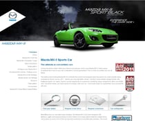 MazdaUKの特別仕様車「Mazda MX-5 Black」