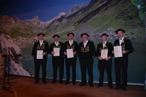 Jubilaren anlässlich der diesjährigen ZSJV- Delegiertenversammlung im Muotathal