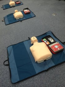 永井歯科医院 AED講習会 風景