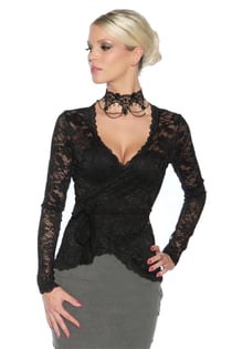 Spitzen-Wickeljacke 00024