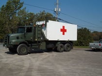 Canadian Military used Ceramic InsulCoat Wall to insulate medical shipping and storage containers destined for operations in Iraq and Afganistan.