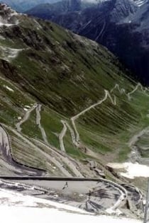 gli ultimi chilometri fino al passo dello Stelvio