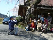 宇陀市　室生　西光寺　シダレザクラ