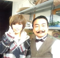 公演終了後の楽屋にて