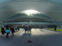 La gare de Liège : superbe!