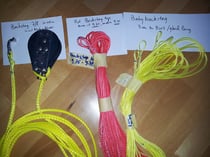 Dyneema running backstay