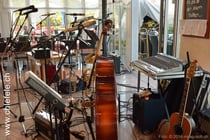 Julius Nötzli Instrumente im Rest. Schäfli, Foto: Maag-isch®