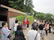 眼下に木曽川が見渡せる瑞泉寺をご案内