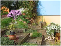 Accès vers une terrasse (Photo Alain Tessier) 