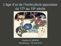 Présentaion/création Sophie Le Berre