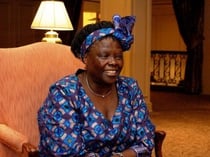 ワンガリ・マータイさん　Photo by e pants