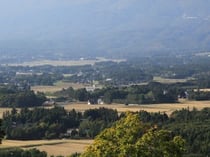 佐渡の田園地帯