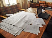 Mein Arbeitsplatz heute um 11 Uhr