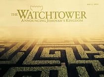 Der Wachturm verkündet Jehova's Reich