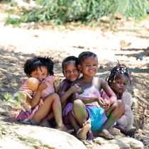 Kinder im Katutura Township