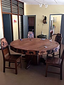 Manche Beiz hat keinen so schönen Stammtisch