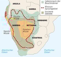 Wo die "Klicksprache" noch gesprochen wird.