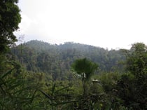 Mountain view in Sai Yok, Kanchanaburi province