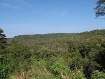 Mountain view in Phu Pan, Sakon Nakhon province
