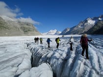 Der grösste Gletscher der Alpen