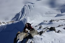 kurz unter dem Gipfel des Hohberghorns