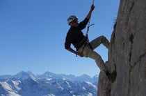 Abseilen vor «Eiger, Mönch und Jungfrau»