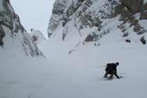 Nordrinne zwischen den Zinnen