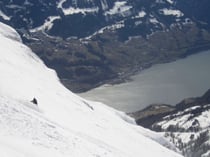 mit tiefblick zum Walensee