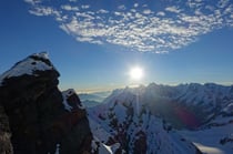 Sonnenaufgang bei Eiger, Mönch & Jungfrau