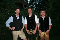 Die drei Betreiber: Peppi Kalteis, Christopher Huber und Mario Mittermeier (v.l.)