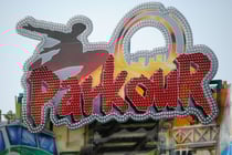 Parkour: Eine der Wiesnneuheiten 2010