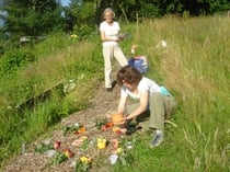 Grundstückübernahme-Ritual
