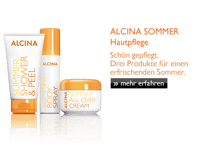 ALCINA SonnenSchutz für Haar + Haut sind da!