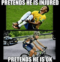 Vorgeben verletzt oder OK zu sein