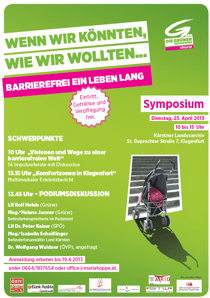 Symposium die Grünen