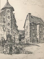 Salers, Cantal  1938 André Aaron Bilis