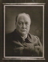 Churchill 1947 miniature André Aaron Bilis