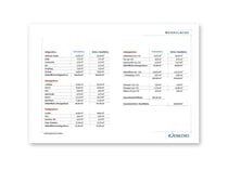 Exposé Neugestaltung und 28-Seiter für DOMINO Bau- & Handels-GmbH