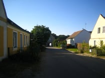 Vorstadt mit Stadttor