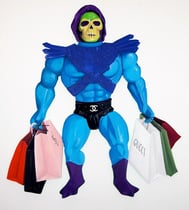 Skelettor, Acryl auf MdF-Platte, 132x143cm