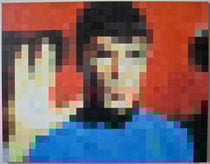 Spok, Öl auf Leinwand,